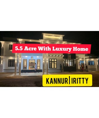 5.5 Acre With luxury New...