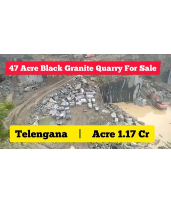 47 Acre Black Granite For...
